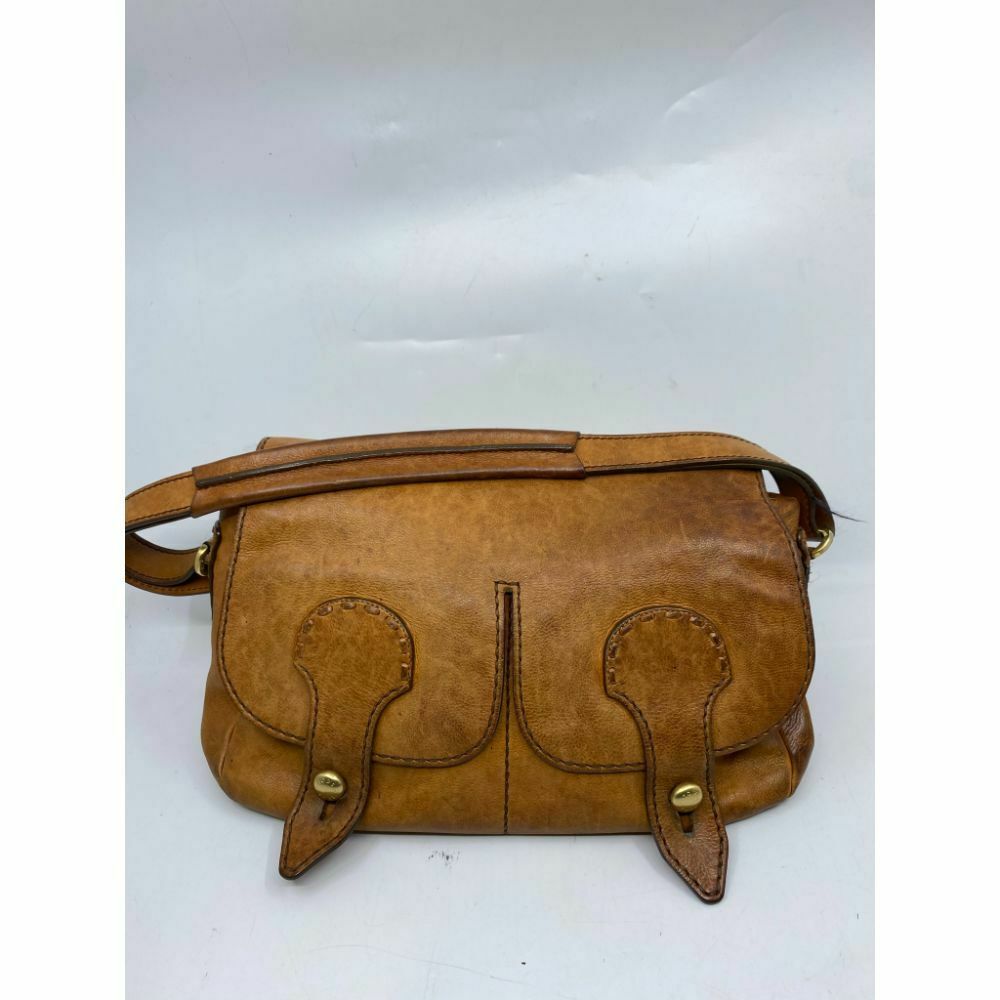 TOD’S Vintage Brown Leather Shoulder Bag