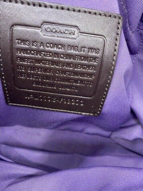 coach tote msrp tan brown coated canvas messenger bag