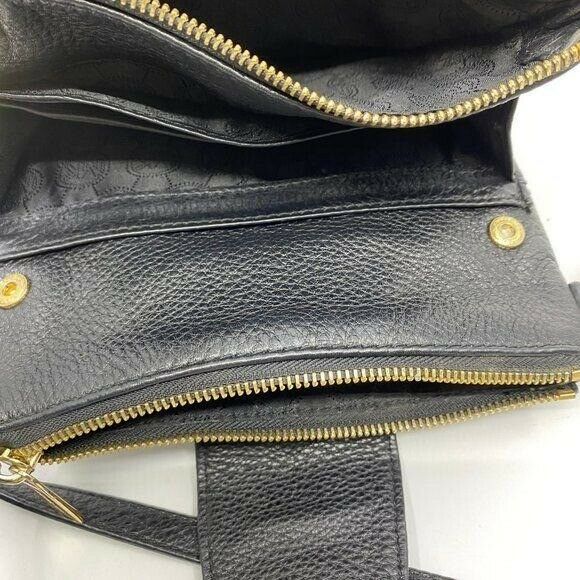 Michael Kors Black Small Leather Crossbody Bag