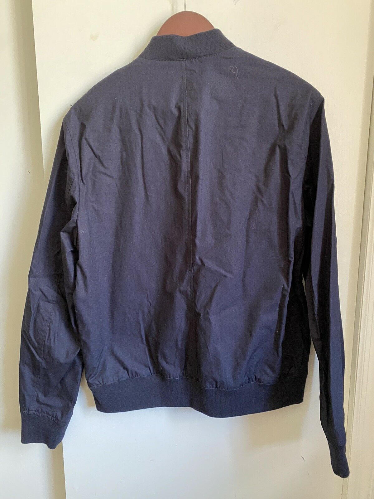 NWT! BONOBOS Navy Boulevard Bomber Jacket sz Medium