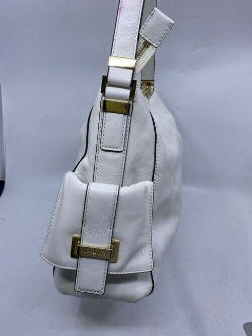 michael kors msrp white leather shoulder bag