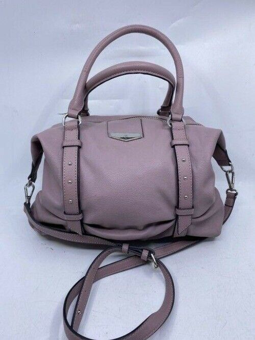 Simply Vera Vera Wang Light Purple Faux Leather Shoulder Bag