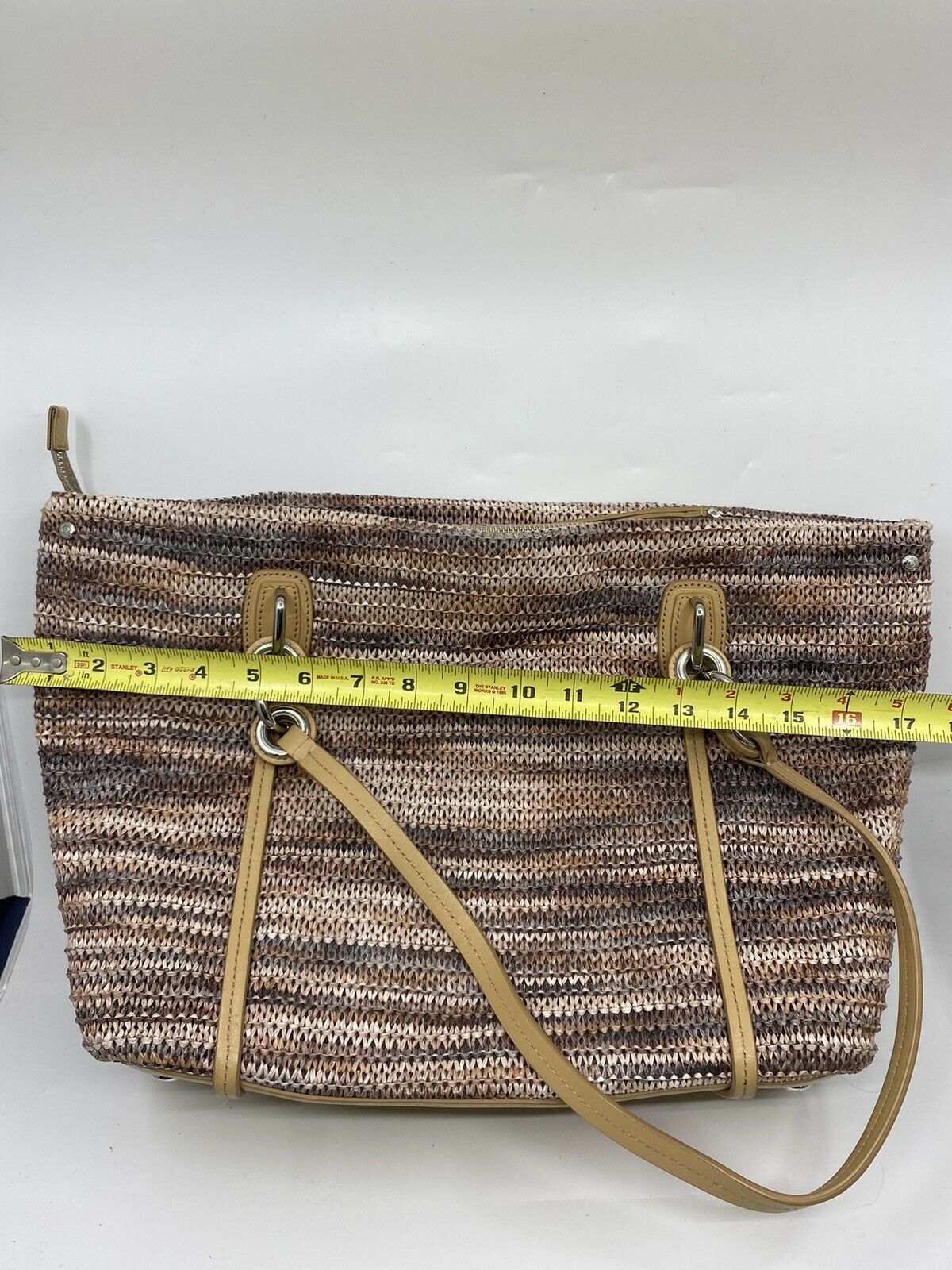 TUMI Multi Color Woven Tote bag