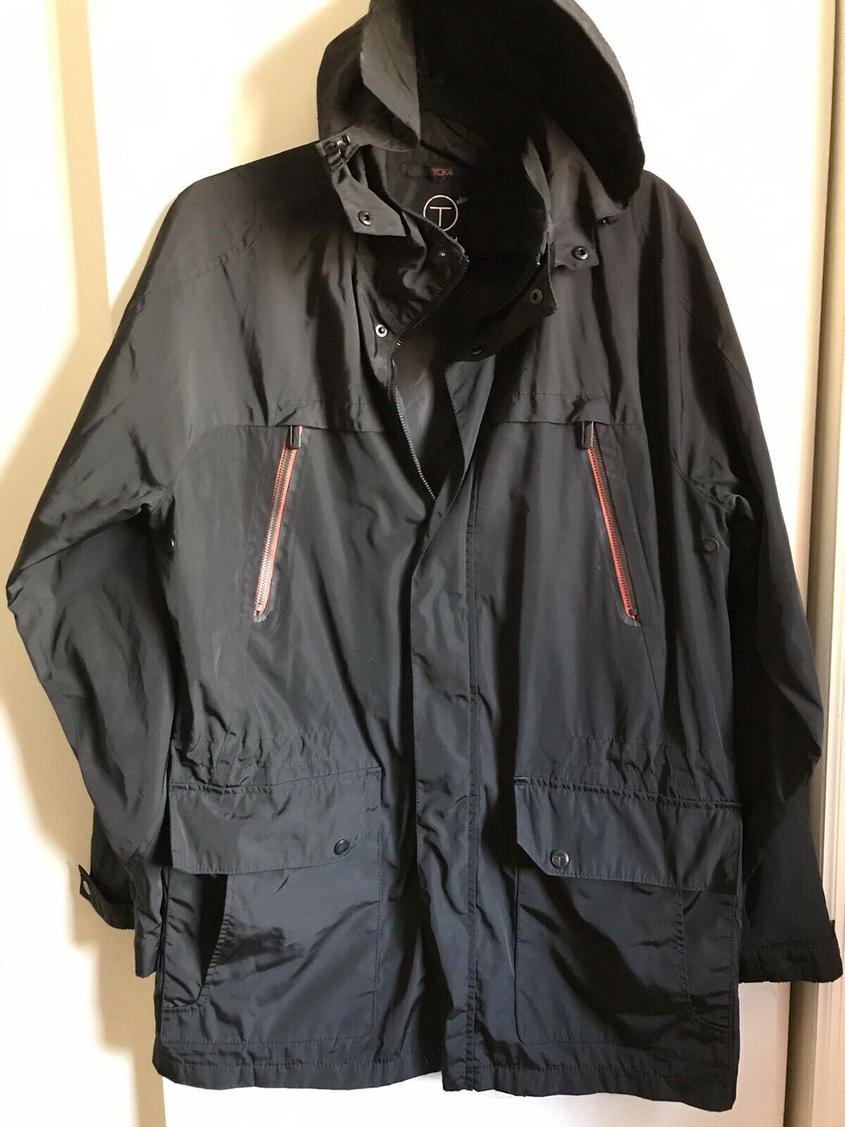 TUMI Men’s Black T Tech Nylon jacket Large