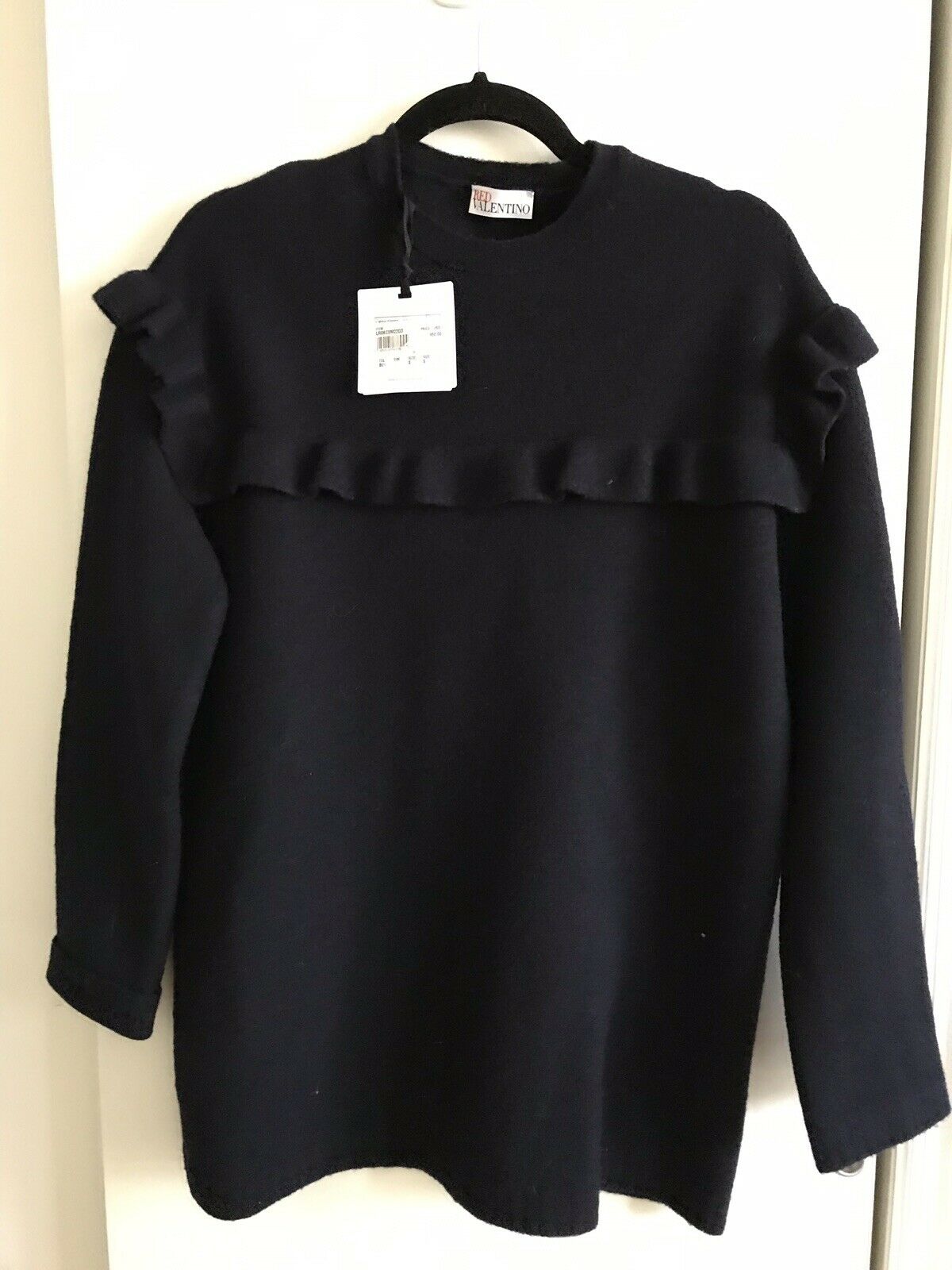 NWT! RED VALENTINO Over Sized Love beauty Sweater