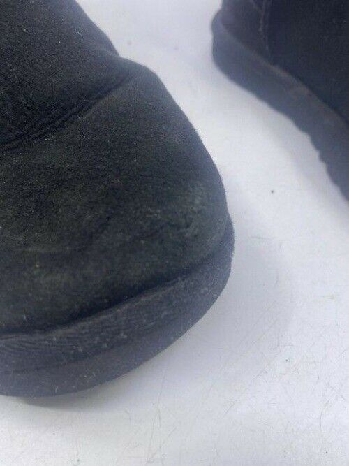 Ugg Australia Black Classic Slip On Tall Bootsbooties Size Us
