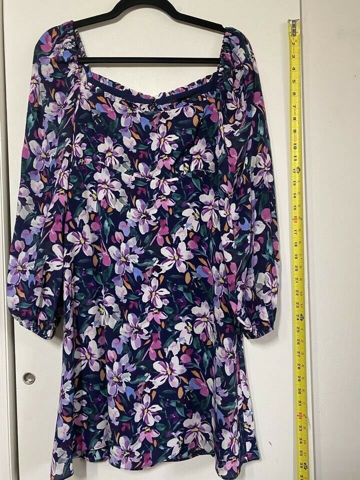 nicole miller purple new floral msrp