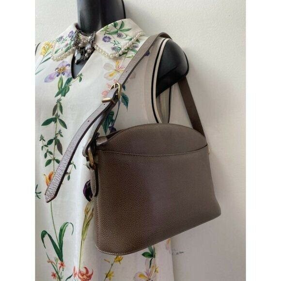 Coach Brown Vintage Pebbled Leather Shoulder Bag
