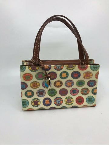 Dooney & Bourke Multi Color Circle Small Purse