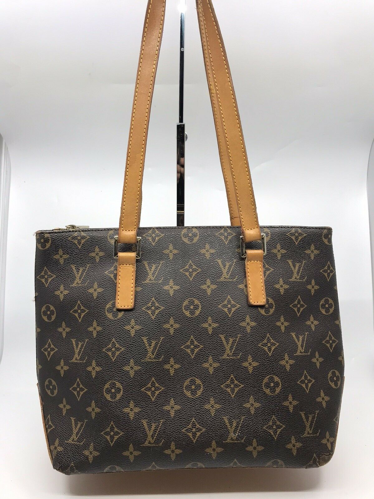LOUIS VUITTON Cabas Mezzo Tote Bag