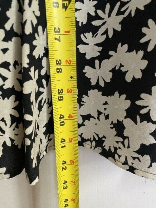 carolina herrera whiteblack new floral chiffon msrp