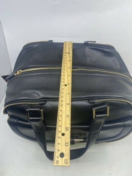 Jimmy Choo Justine Handbag Black Leather Shoulder Bag