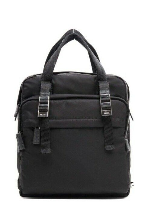 Prada Rucksack Black Nylon Backpack