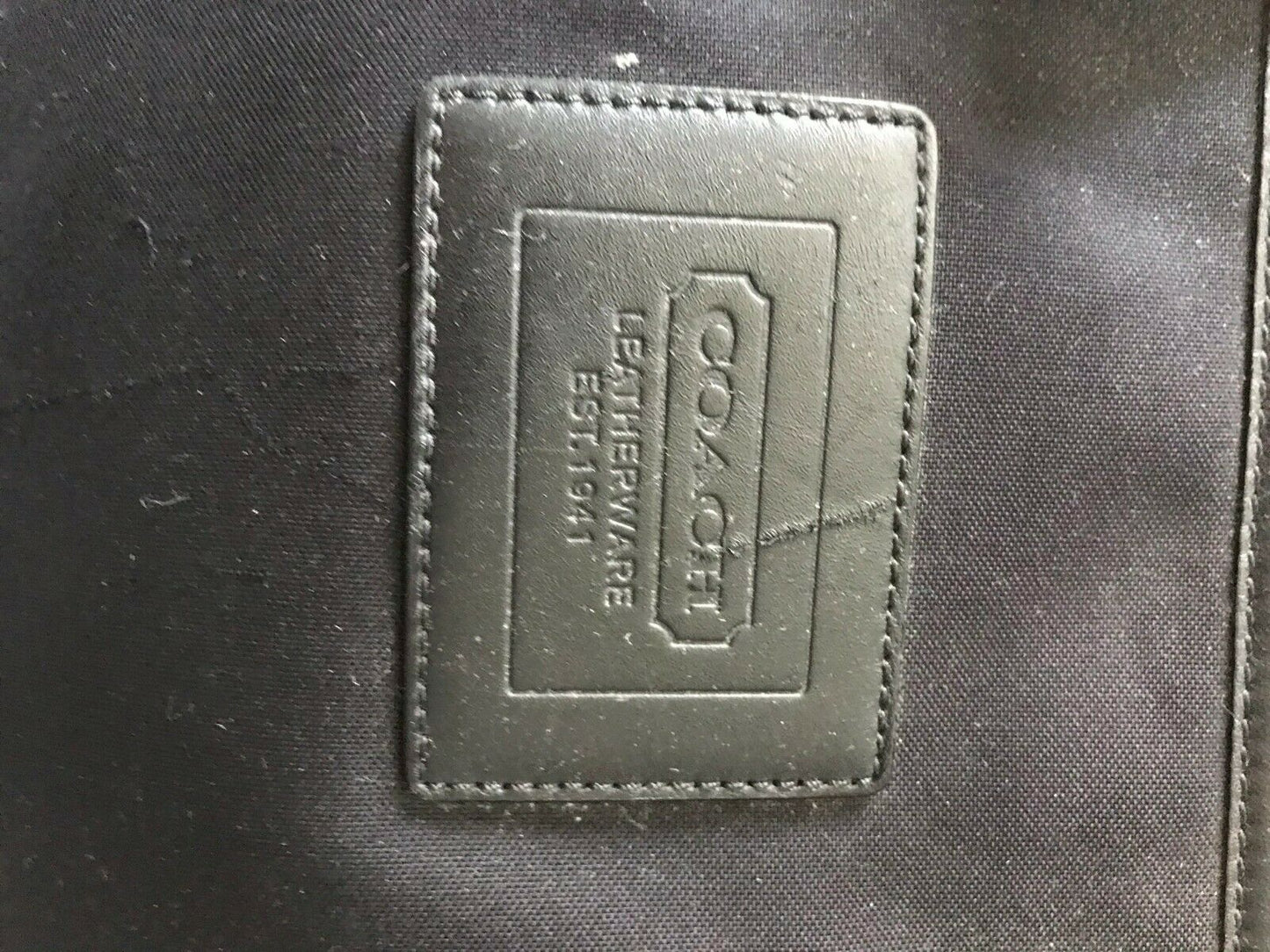 COACH Fabric Tote Bag