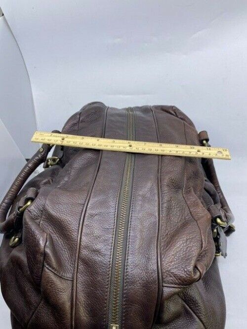 Marc By Marc Jacobs Classic Q Groovy Dark Brown Pebbled Leather Weekendtravel Ba