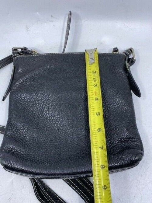 Dooney and Bourke black leather cross body bag