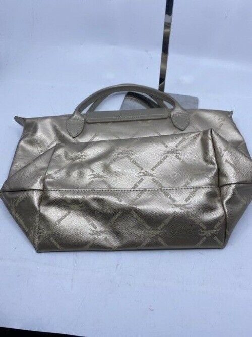 Longchamp Shinny Gold Nylong Tote