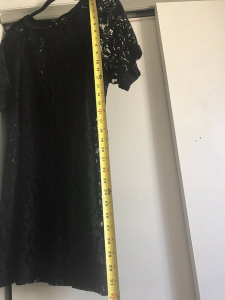 MAJE Black Lace Dress Size 1