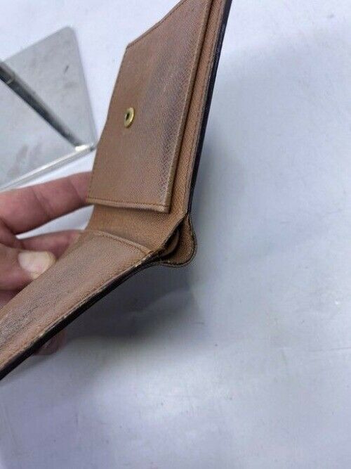 Louis Vuitton Brown Vintage Monogram Bifold Ba0992 Wallet