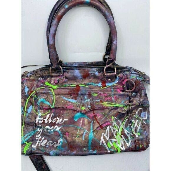 Rebecca Minkoff Customized Multi Color Tote Bag