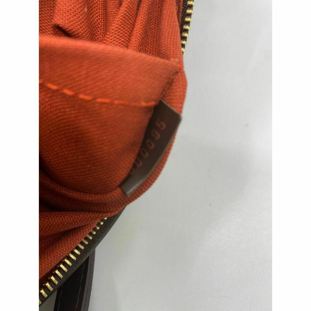 LOUIS VUITTON Damier Brown Mini Pouch