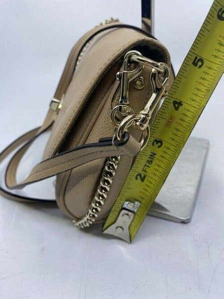 Coach Small Msrp Tan Leather Cross Body Bag