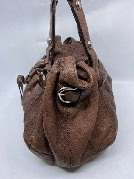 B Makowsky Msrp Brown Leather Shoulder Bag