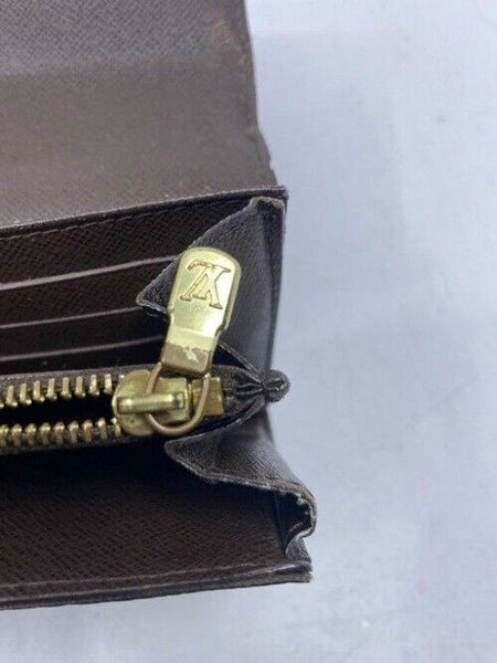 Louis Vuitton Brown Sarah De Large Canvas Travel Ca2057 Wallet