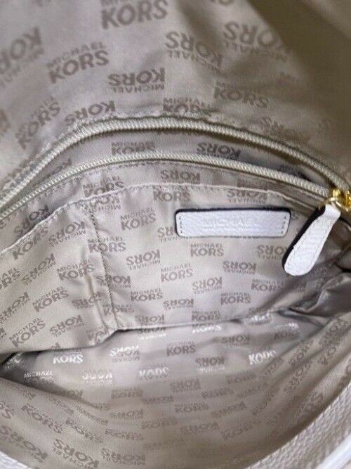 Michael Kors Tassel White Leather Cross Body Bag