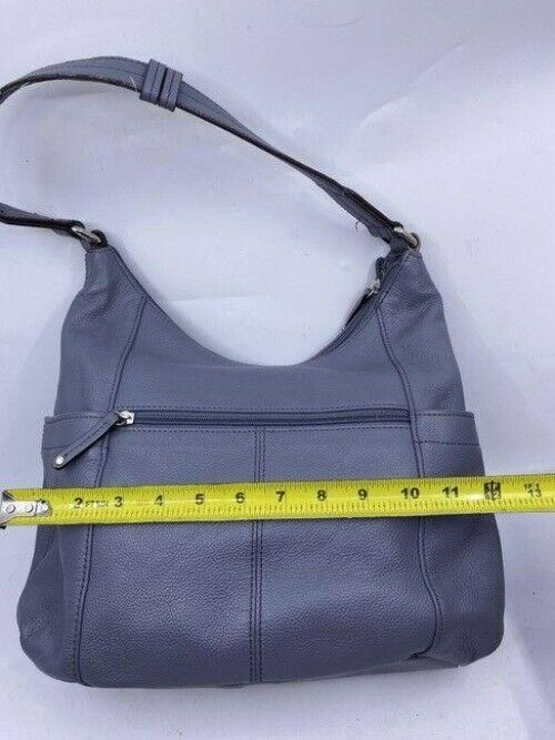 tignanello bag light purple leather tote