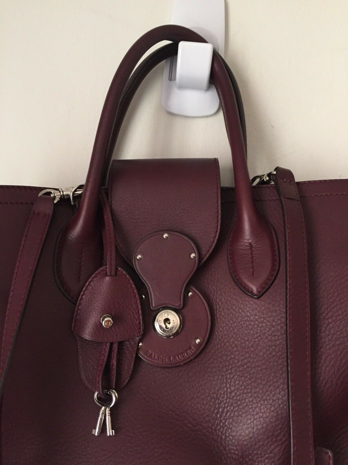 RALPH LAUREN Leather Tote
