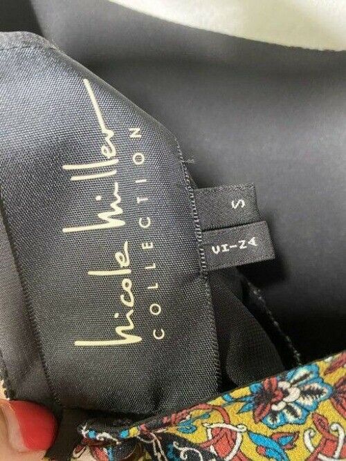nicole miller multicolor new paisley msrp