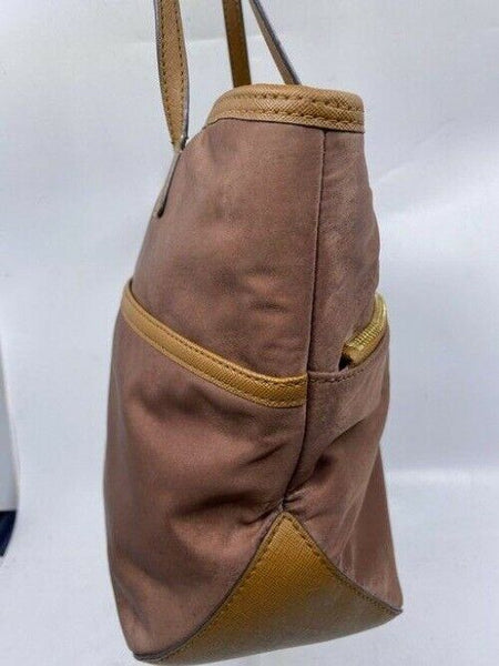 michael kors bag medium bronze brown nylon tote