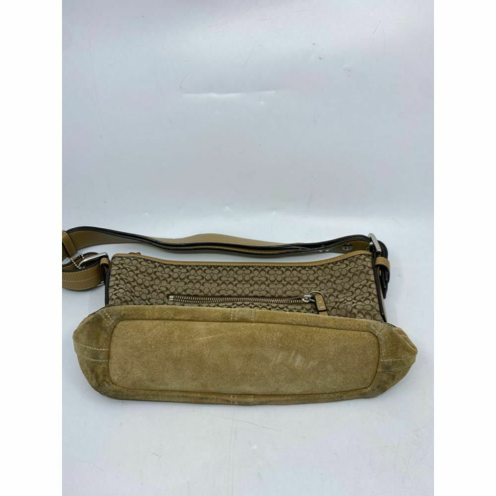 Coach Women's Brown Medium Fabric Shoulder Bag