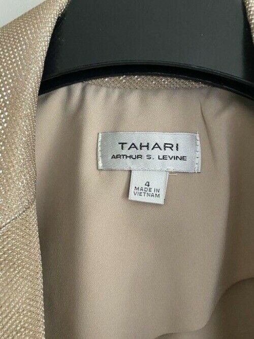 elie tahari champagne jacket
