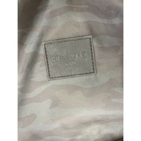 COLE HAAN Green Gray Back Pack