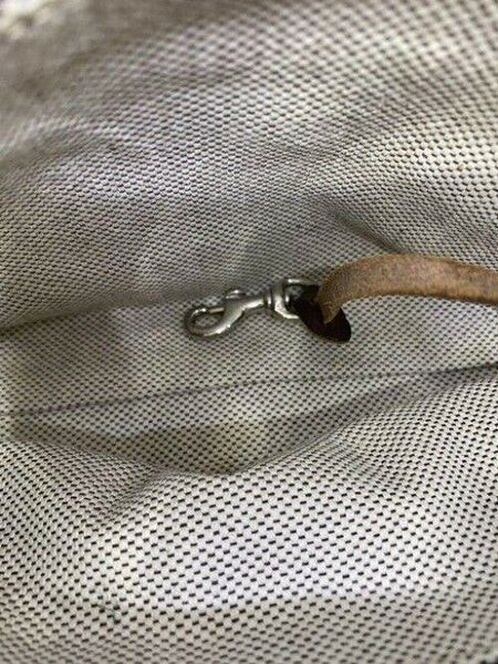 Dooney and Bourke mini purse red fabric hobo bag