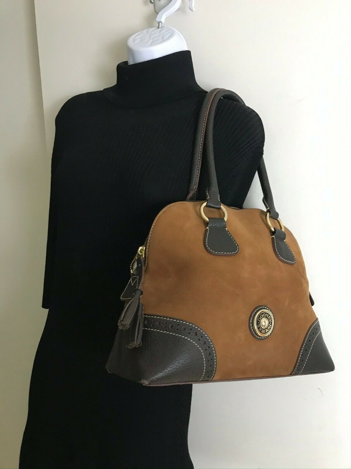 Dooney & Bourke Brown Large Tote Bag