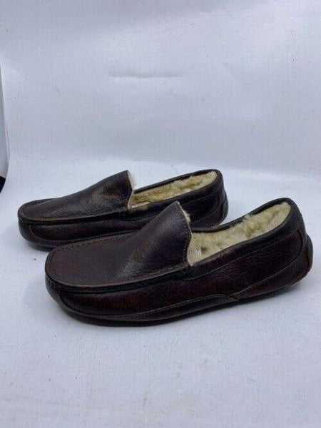 Ugg Australia Brown Leather Loafers Flats Size Us