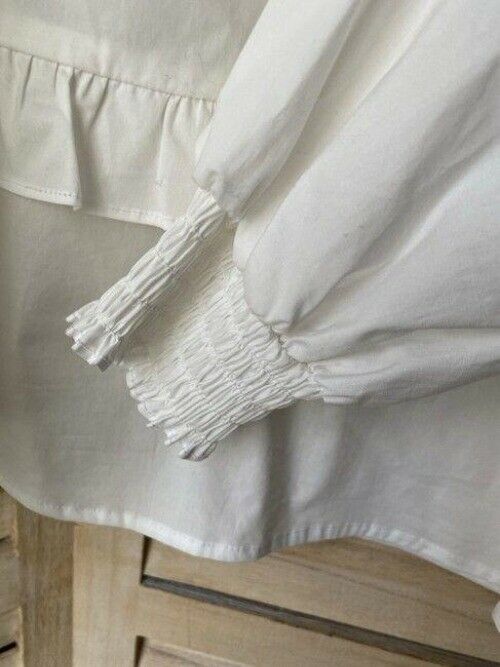 Nicole Miller White Small Msrp Blouse
