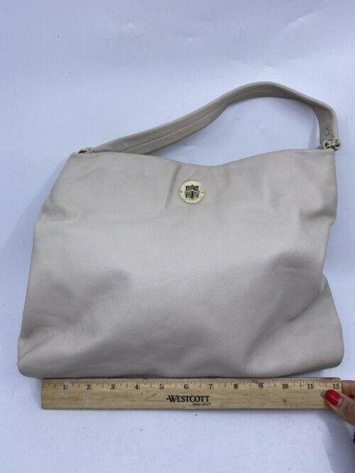 kate spade bag beige leather tote