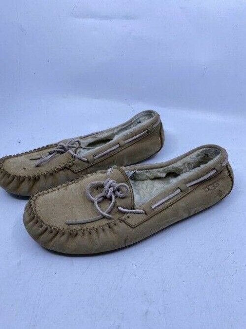 Ugg Australia Tan Slip Flats Size Us