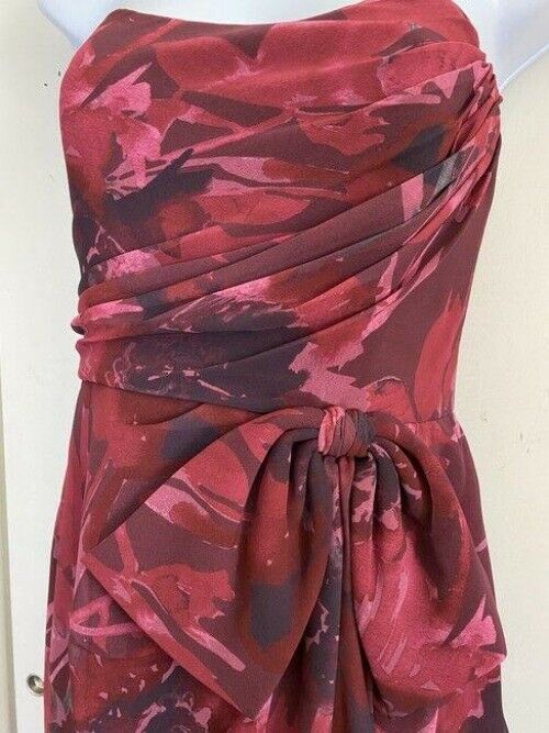 badgley mischka multicolor msrp long formal dress