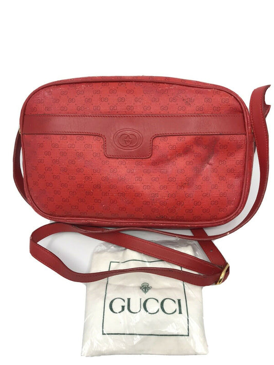 GUCCI Vintage Red Crossbody