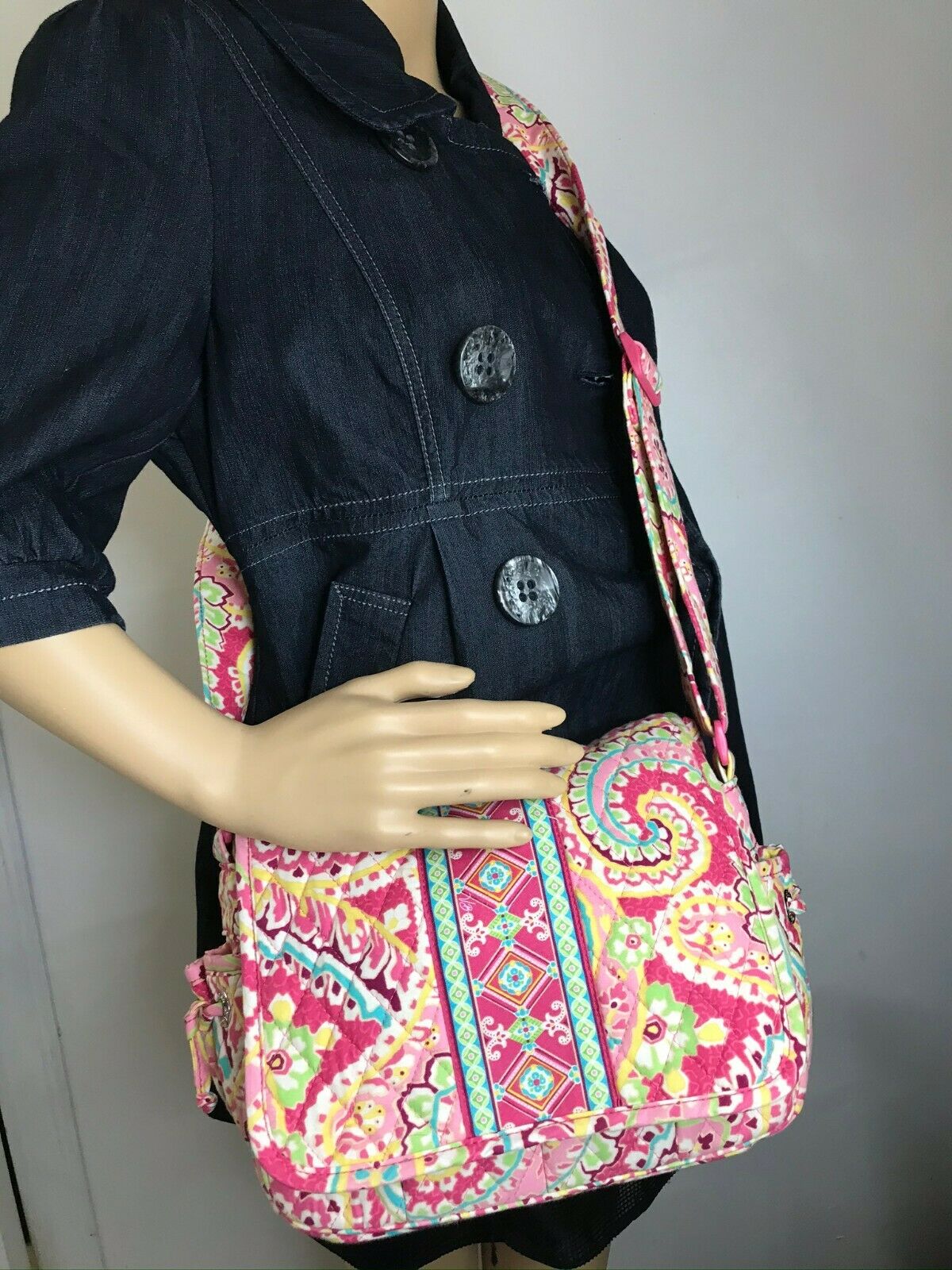 Vera Bradley Quilted Crossbody / Shoulder Bag