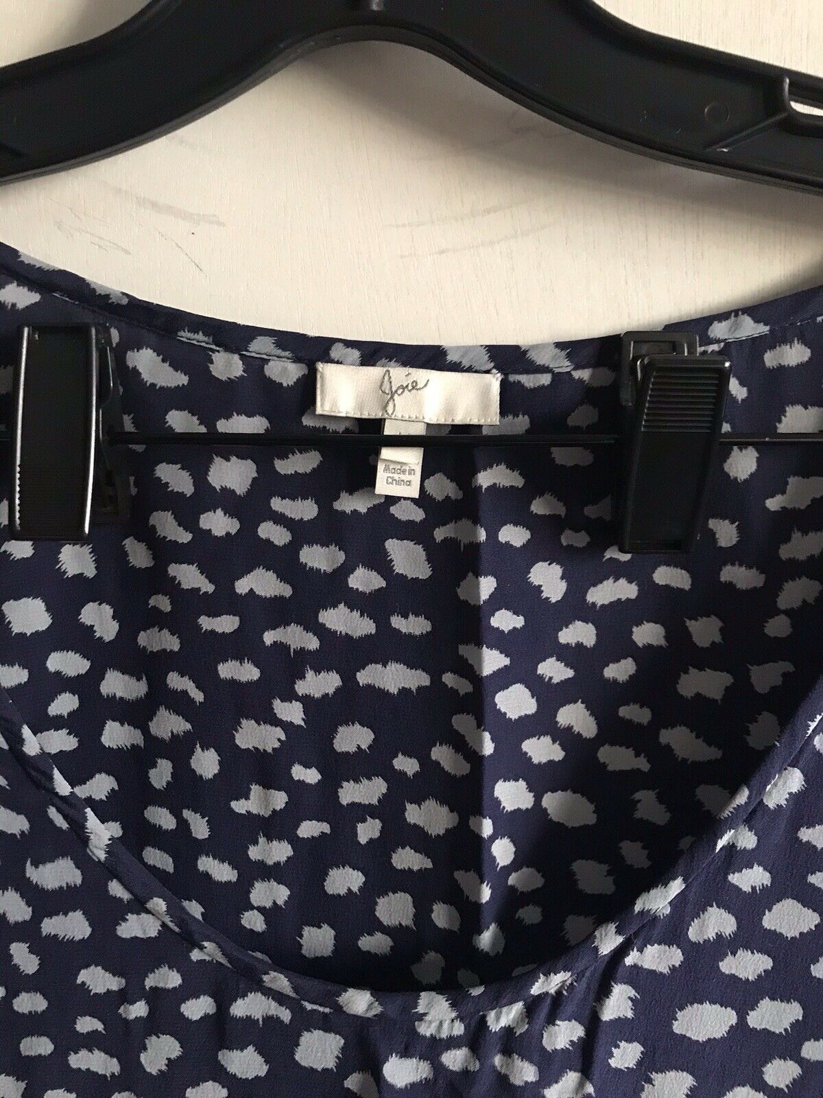 JOIE Blue Printed Tunic Size Medium