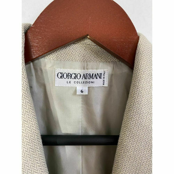 GIORGIO ARMANI Women’s Career Jacket Size 6 Msrp 1,500