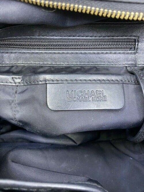 michael kors large shoulder black nylon cross body bag