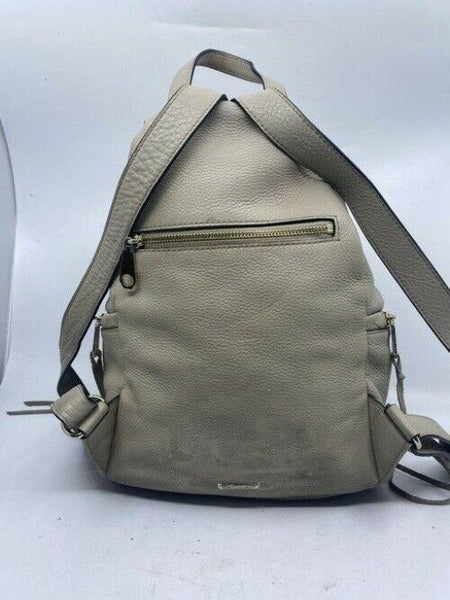 Rebecca Minkoff Stevie Julian Fringe Nubuck Gray Leather Backpack
