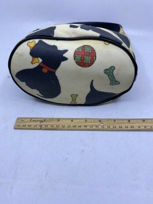 Dooney And Bourke Dog And Bone Multicolor Coated Canvas Tote